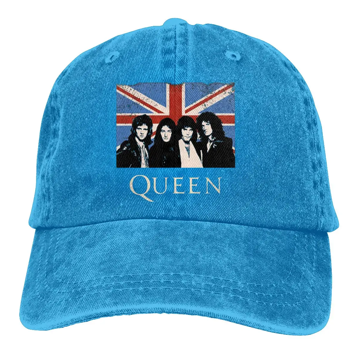 Queen Band регулируемые бейсболки джинсовые шляпы