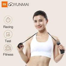 Xiaomi YUNMAI Скип пинг Скакалка цельный подшипник двойной провод тяжелый металлический блок Скакалка Спорт для здорового фитнеса