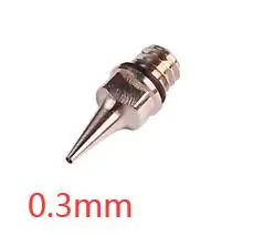 0.2/0.3/0.5mm Airbrush Nozzle Needle Replacement Parts for Airbrushes Spray Gun Model Spraying Paint Sprayer Tool Accessories F