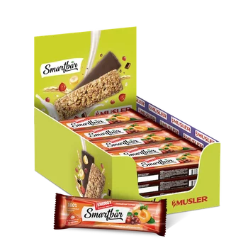 

Batonchik "with cranberry and apricot" with guarana extract smartbar 25g.