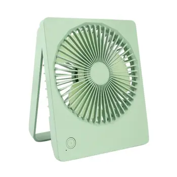 

Folding Mini Fan With LED Night Light Desktop Desk Fan Net Cover Portable Rechargeable USB Fan Portable Hand Fan Cooling Fan New