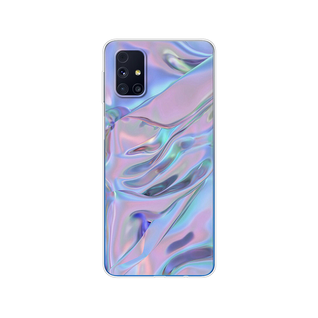 Samsung M31s Cases 6.5" Tpu Soft Silicon Back Phone Cover For Samsung Galaxy M31S GalaxyM31S M 31S m317f m317 Funda flower