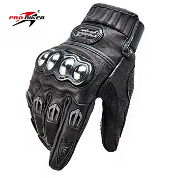 

motorcycle gloves electric car gloves racing gloves full finger leather gloves cold-proof MCS-06