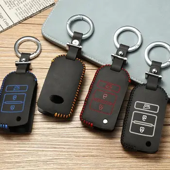 

Car Key Bag leather 2014-2020 key cover For KIA Cadenza K7 car key case holder car accessories