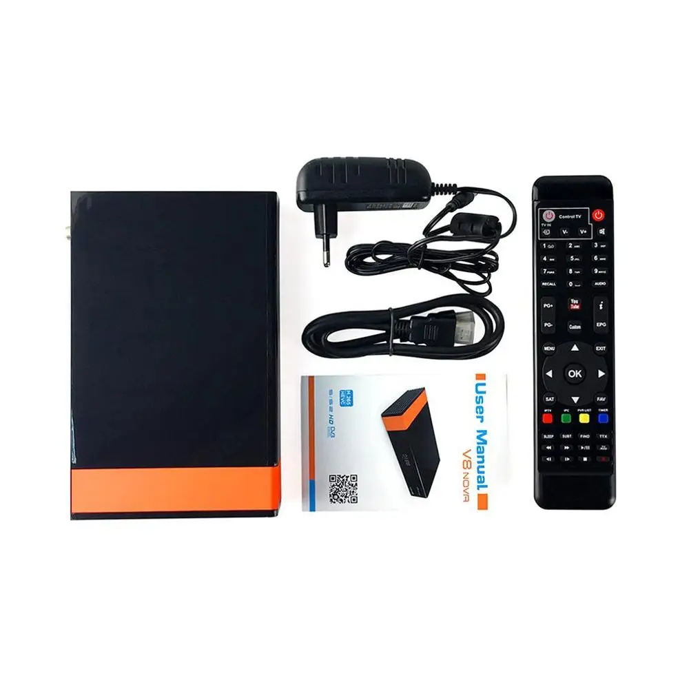 V8 Nova H265 встроенный wifi мощность по freesat v8 супер DVB-S2 1 год Cccam Cline 1 год ТВ коробка