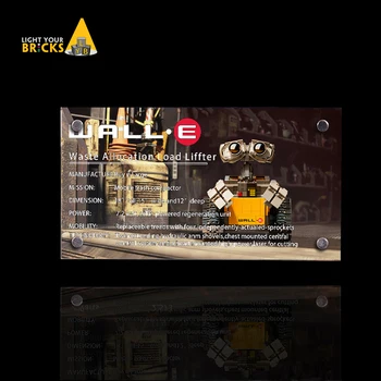 

the display stand for legoCreator Idea Robot WALL E custom acrylic Licence super set buidling block toy for children