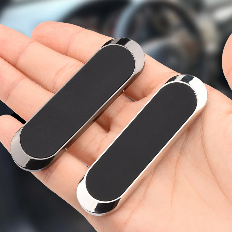 Universal Magnetic Car Phone Holder Stand - Secure In-Car Magnet Mount