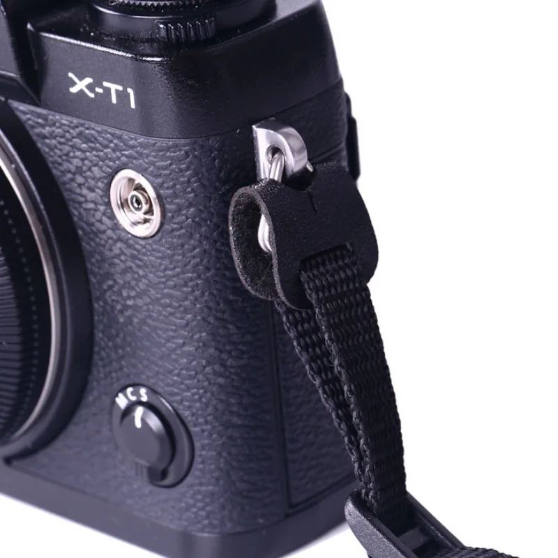 Sangle Cuir Pour Appareil Photo + Attaches Rapides - Style Peak Design - Fait Main
