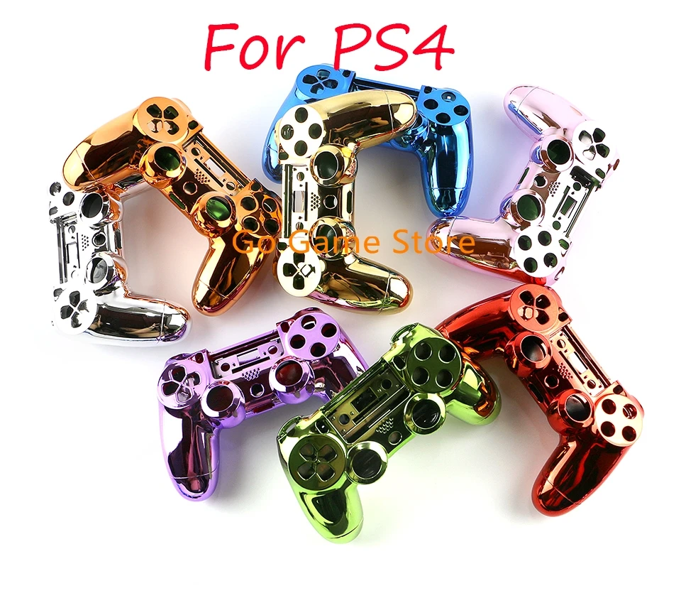 

10 шт., детали для беспроводного контроллера PS4, 8 цветов