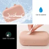 Soboba Tissue Box Cover 100% Silicone Kitty Cat Pattern Reusable Baby Care Wipe Box for Newborn Wet Wipe Box Holder 3