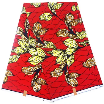 

New Ankara block wax African Wax print fabric Real wax fabric Ghana veritable printed pattern pure cotton