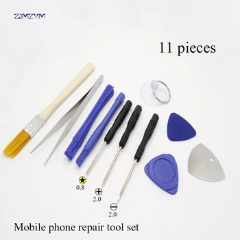 

Hot sale 11 in 1 Mobile Phone Repairing Tool Kit Spudger Pry Opening Tool LCD Repair Tools with screwdrivers for Iphone tool