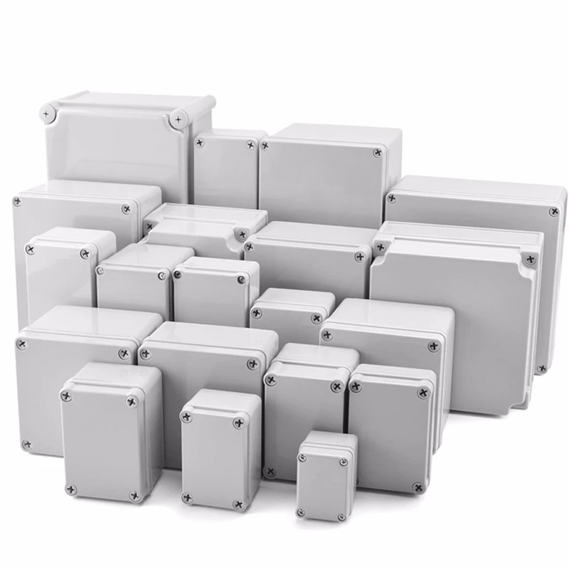 

DIY Electronic Box Plastic Waterproof Junction Box Electrical Transparent Cover Enclosure Waterproof Junction Case