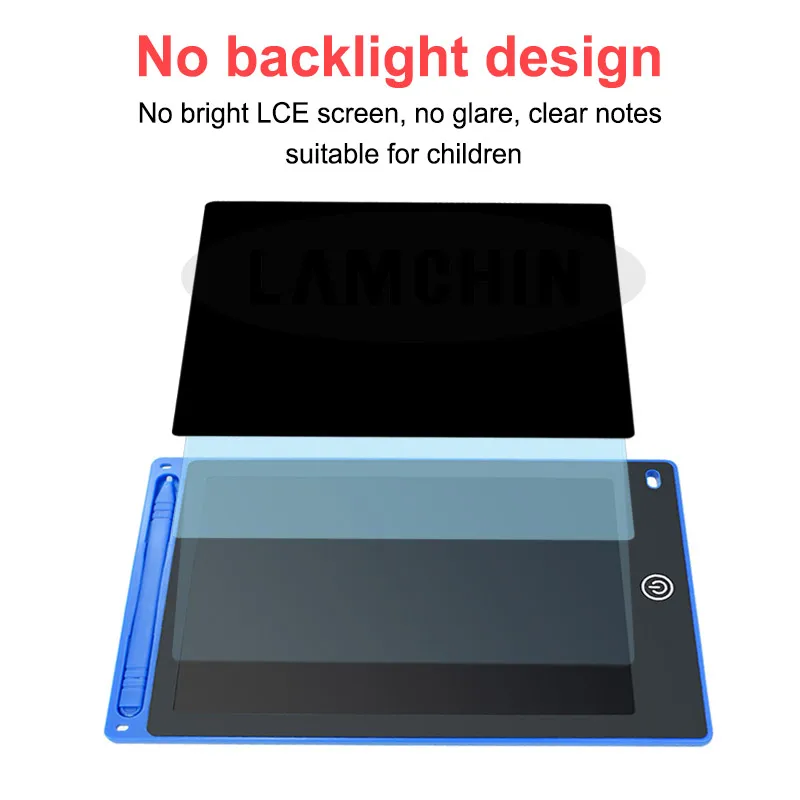Письмо и рисование планшет 45 дюймов блокнот цифровой ЖК-дисплей доска для рисования почерк доска объявлений для Для детей светодиодный