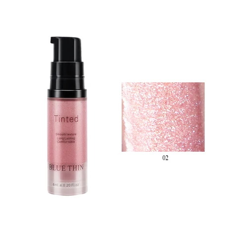 Face Body Luminizer Shimmer Face Liquid Foundation Makeup Lip Brighten Eye Contour Liquid Shine Cosmetic TSLM1