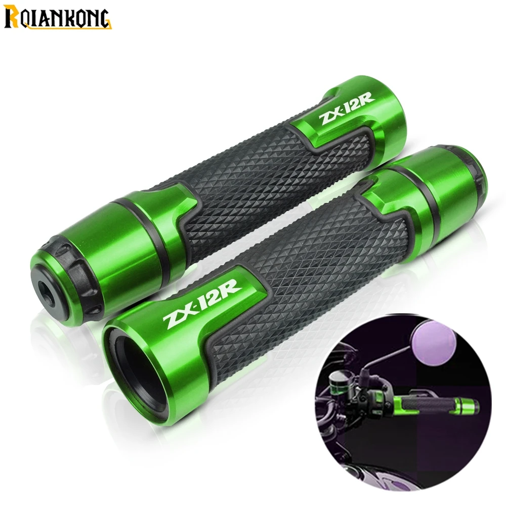 

For Kawasaki ZX12R 2000 2001 2002 2003 2004 2005 2006 2007-2019 ZX-12R Motorcycle Handle Handlebar Hand Bar Grip hand grips
