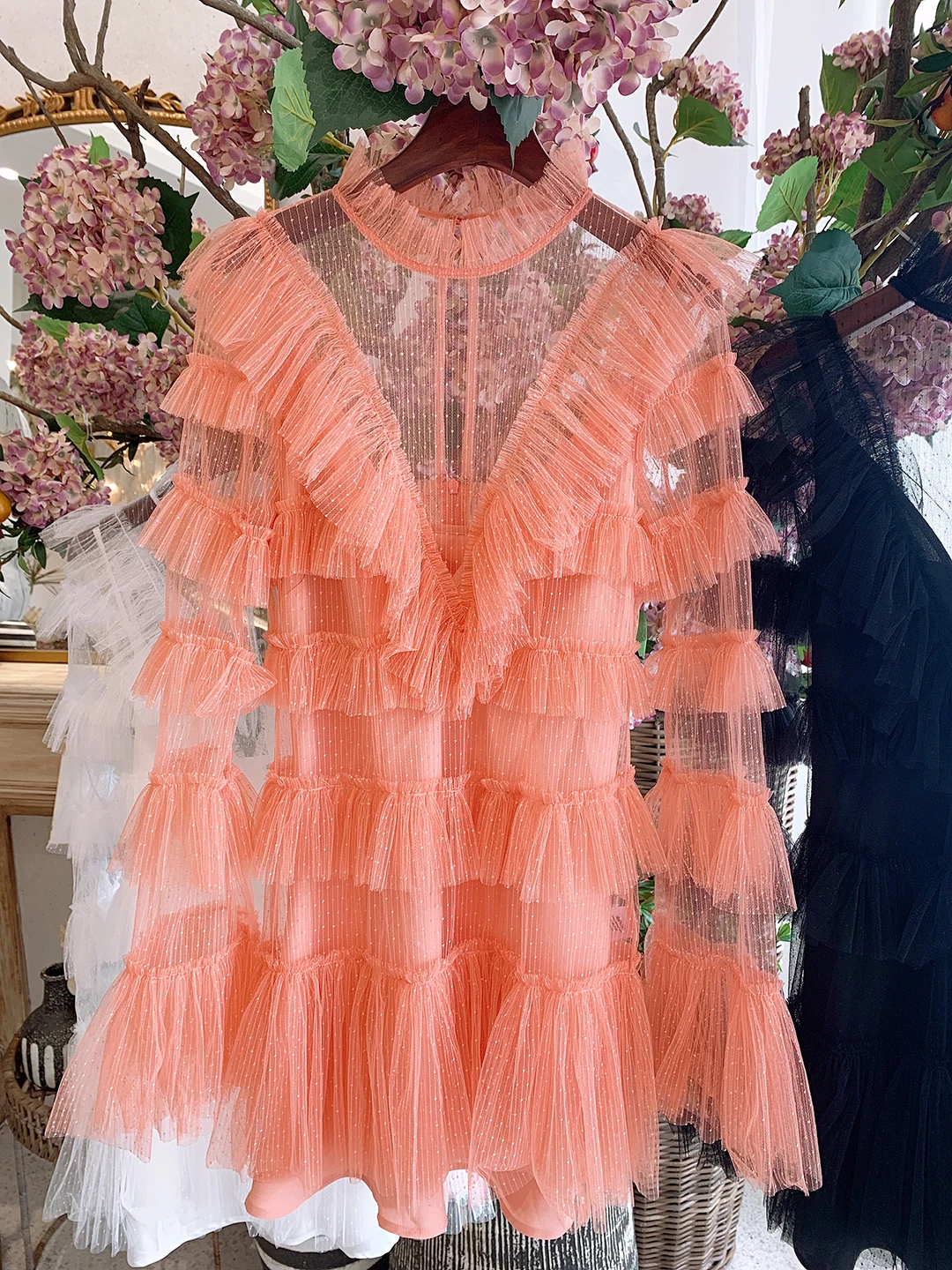 EASYSMALL, женское весеннее платье, модное, розовое, сексуальное, высокого класса, Vestidos, вечерние, повседневные, с высокой талией, с длинным рукавом, платья