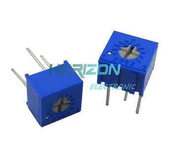 

10Pcs 3362P-103 3362 P 10K ohm Multiturn Trimmer Potentiometer High Precision Variable Resistor