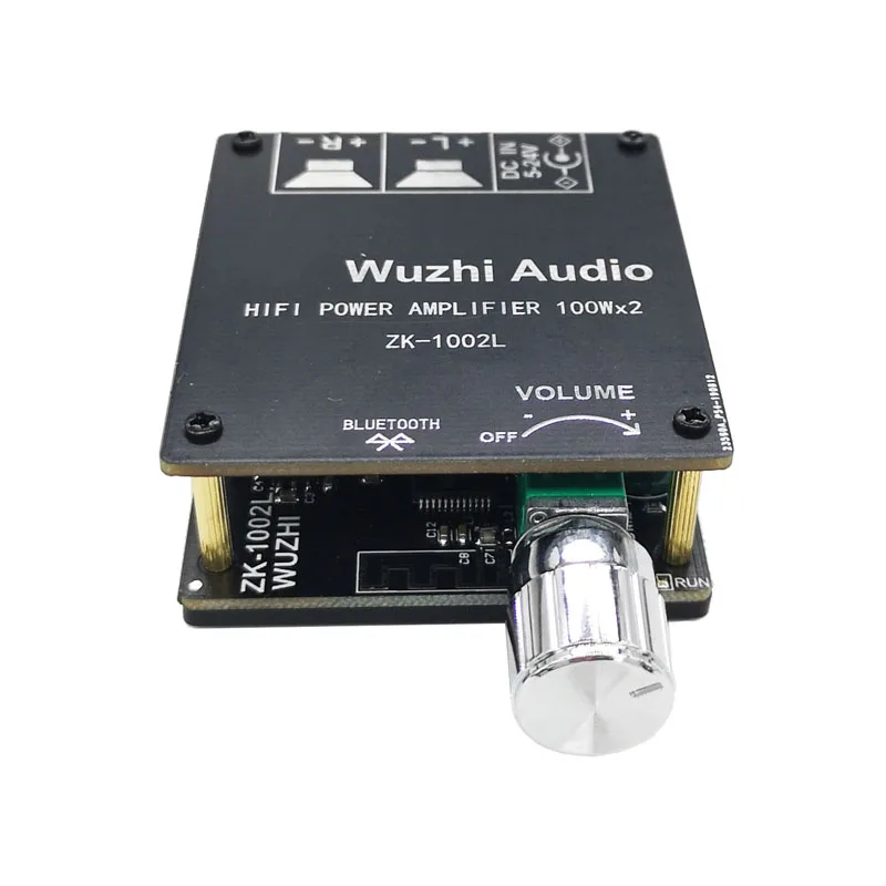 ZK 1002L Мини Bluetooth 5 0 DC 24V беспроводной аудио цифровой усилитель мощности стерео