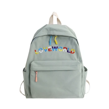 

Fashion Waterproof nylon Women Backpack Coloured Japan Style Travel Bag Women Preppy School Bags