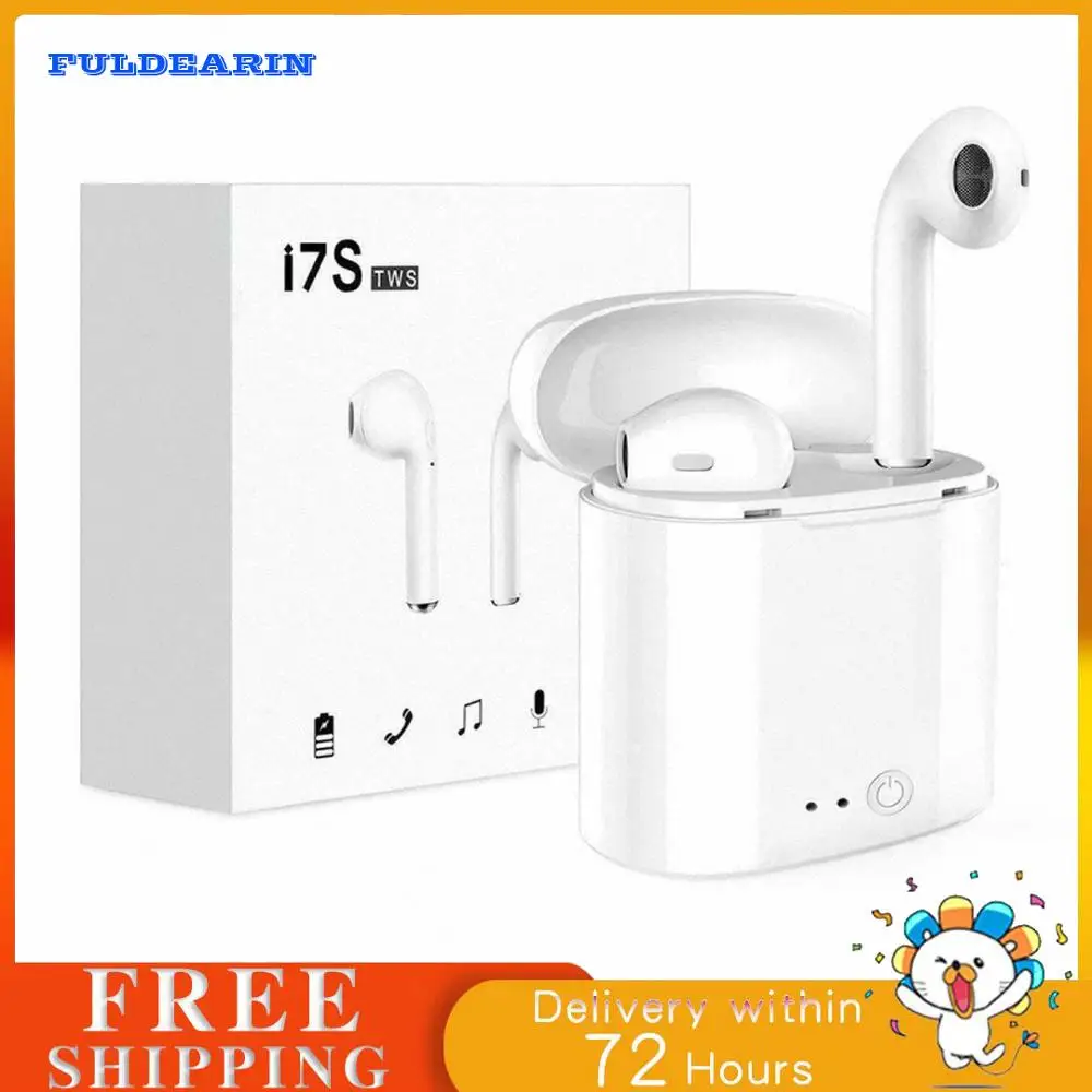 

i7S TWS Ture Wireless Bluetooth Earphones Stereo Earbud Eaephones With Charging Box Mic PK i9s i10s i11s i12s Dropshipping
