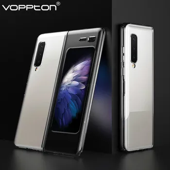 

Full protection Flip Case For Samsung galaxy Fold Phone Cover Matte Plastic Hard Back Case For Galaxy Fold Protective Cover
