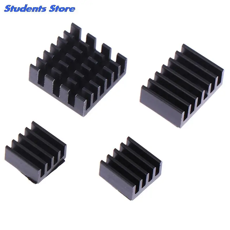 Для Raspberry Pi 4B алюминиевый радиатор кулер комплект для 4 Модель B ЦП RAM LAN USB