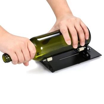 

Stainless steel Beer wine jar precise Glass Cutting Machine Bottle Cutter Cutting Tool Sculptures Cutter for DIY Glass Cutting