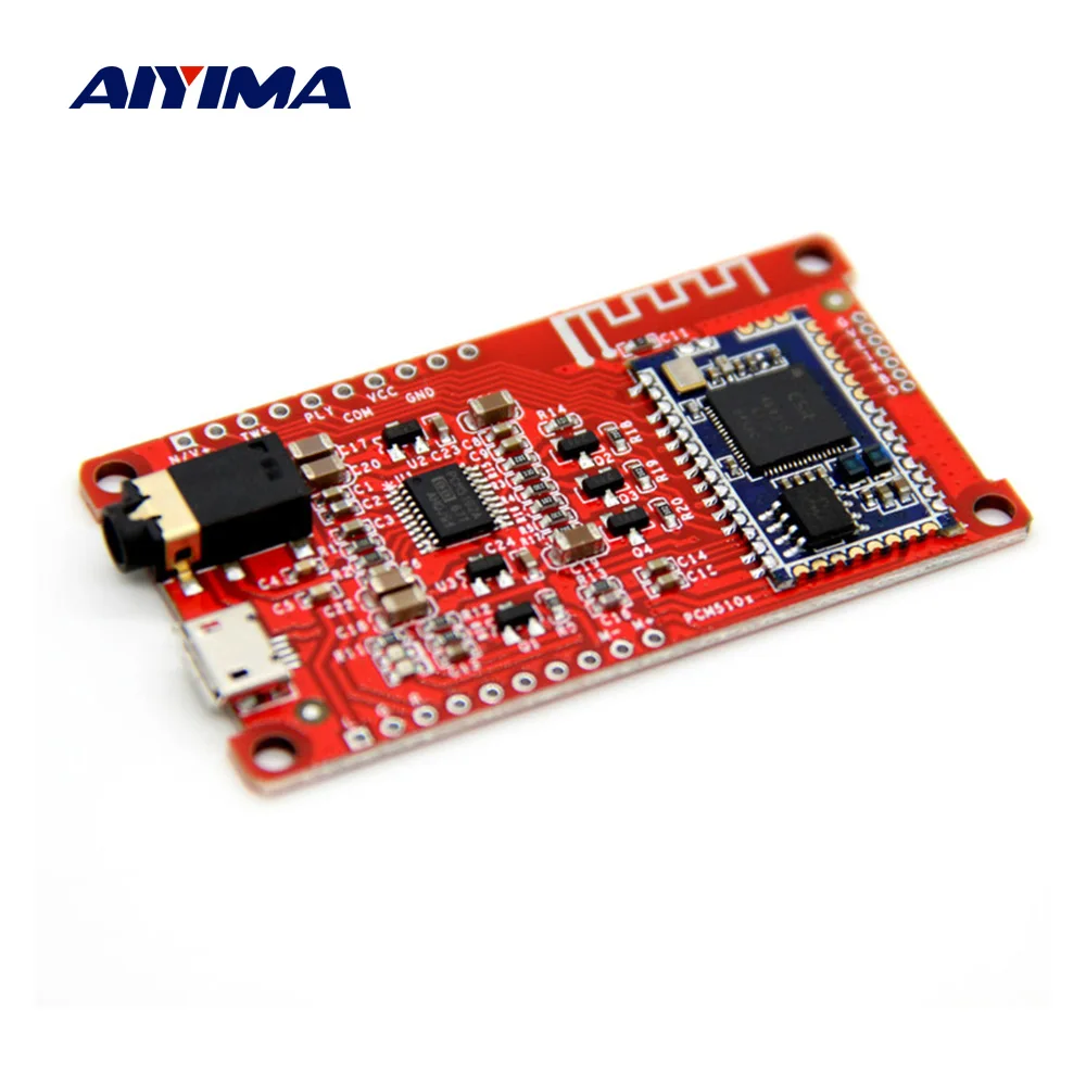 Bluetooth ресивер AIYIMA CSRA64215 Hi Fi PCM5102A усилитель для наушников Поддержка APTX LL I2S
