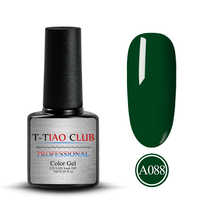 T-TIAO CLUB, 7 мл, чистый цвет, гель для ногтей, голографический лак, блестящий, для маникюра, замачивается, долговечный Гель-лак для ногтей - Цвет: M30384