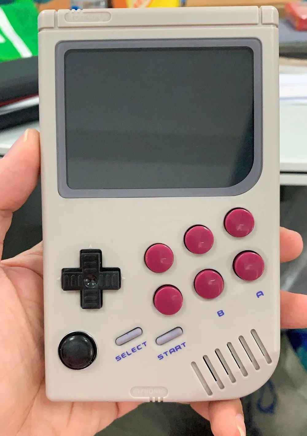 Ретро Raspberry Pi 3B портативная игровая консоль для LCL PI Game Boy видео Классический игровой плеер Raspberry Pi для Gameboy DHL