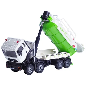 

Suction Sewage Educational Car Model Toy Truck Display 1:50 Scale Vehicle Children Hobby Kids Alloy Diecast Birthday Gift