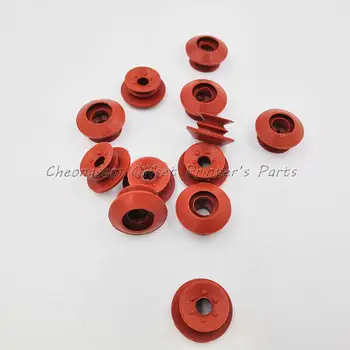 

free shipping 100 Pieces Red Rubber Sucker Double Sheet Sucker Machine Parts Offset Printing Machine Spare Parts