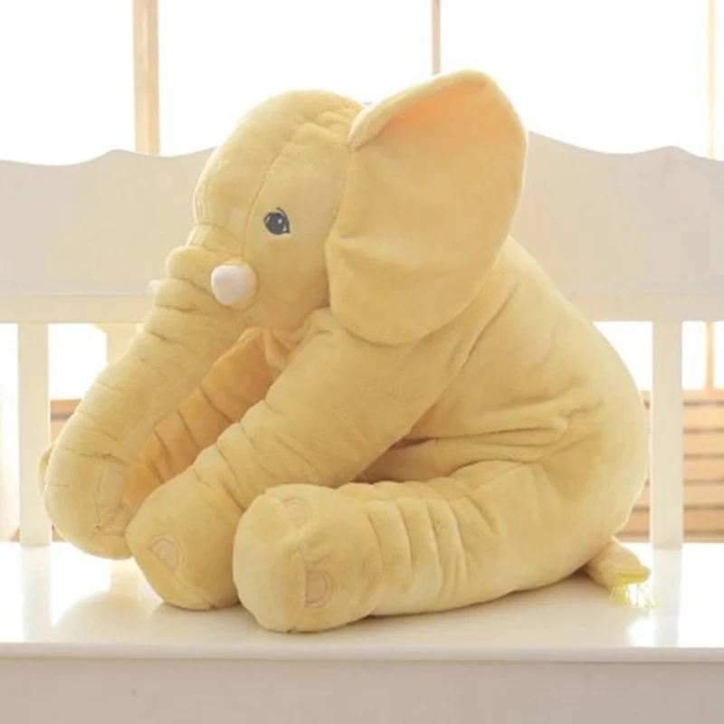 40cm Ins Baby Cushion Toy Elephant Pillow Infant Soft Appease Elephant Playmate Calm Plush Toys Stuffed Doll Girl Friend Gift