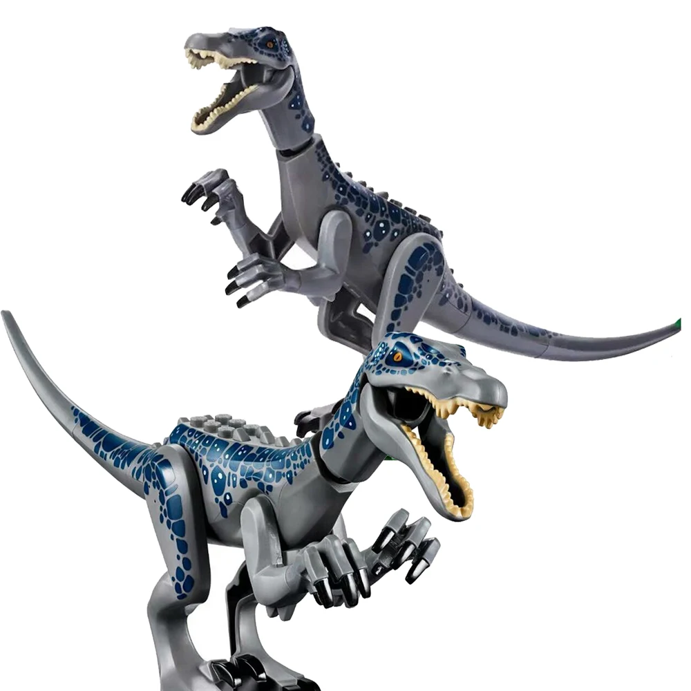 

2019 Jurassic World Park Raptor Dinosaurs Baryonyx Indoraptor Figures Building Blocks Bricks Learning Toys For Children Gift