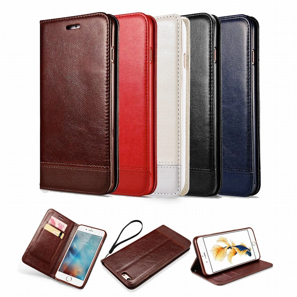 

Flip Cover for iPhone 7 Case Leather Magnetic Cover for iPhone 7 Plus Case on iPhone 8 Plus Case i7P 6 6s 5s Wallet Phone Shell
