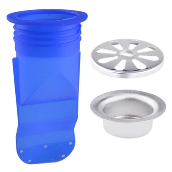 

Sewer Smell Removal Sealing Ring Set Silicone Core Sewer Pipe Seal Ring Bathroom Washing Machine Tool LKS99