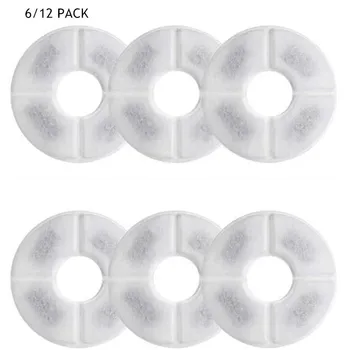 

MTL Activated Carbon Filters Charcoal Filter Replacement for Fountain for Cat Dog Pets Drink Water