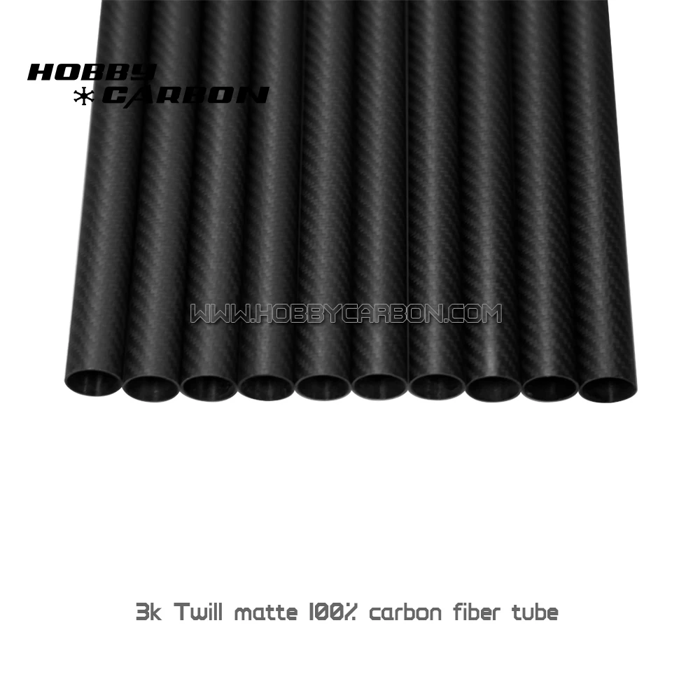 HOBBY CARBON 8pcs Free shipping 100 carbon fiber pipes/tubing/strips