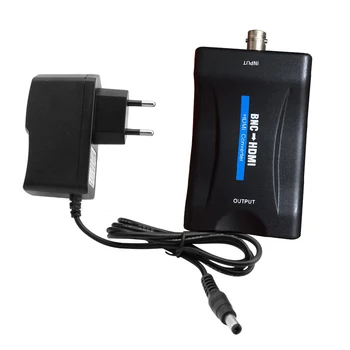 

BNC to HDMI Converter Monitoring Convert to 1080P HD Display Audio Video Converter Adapter for PS3 hd Player Camera DVD NTSC PAL