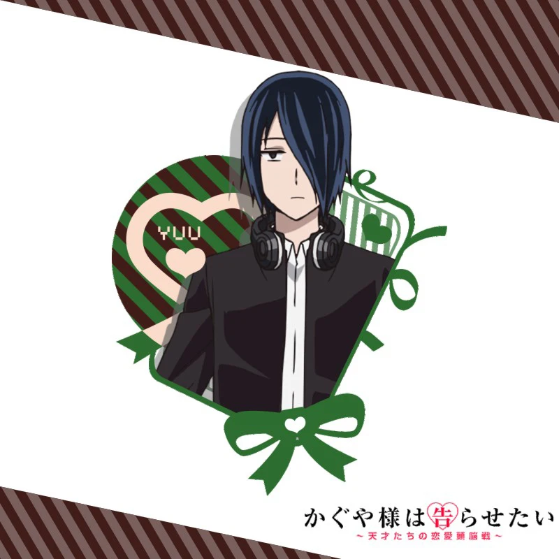 Japan anime Miss Kaguya wants me to confess my confession tinplate