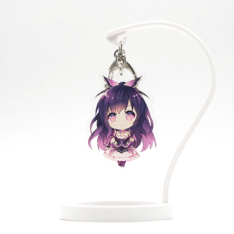 Дата живого Аниме Tokisaki Kurumi кошмар Ёсино отряд Itsuka Kotori Efreet Yatogami Tohka принцесса акриловый брелок - Цвет: 04 Yatogami Tohka