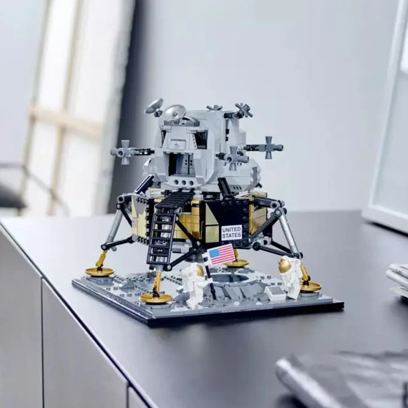 2020 Creator Series Lepining Apollo 11 Lunar Lander набор детский Рождественский подарок игрушки для