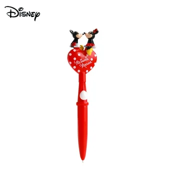 

Disney Genuine Mickey Minnie Series Ballpoint Pen Student Pen Marker Cartoon Cute Character Marker stationery 0.5mm