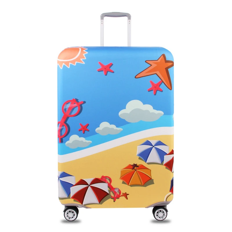 

JULY'DOSAC Travel Protective Cover Suitcase Case Accessorie Luggage Elastic Luggage Cover Apply to 18-32inch Suitcase