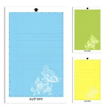 Сменный коврик для резки прозрачный клейкий коврик с измерительной сеткой 8 на 12 дюймов для силуэта Камея плоттер машина