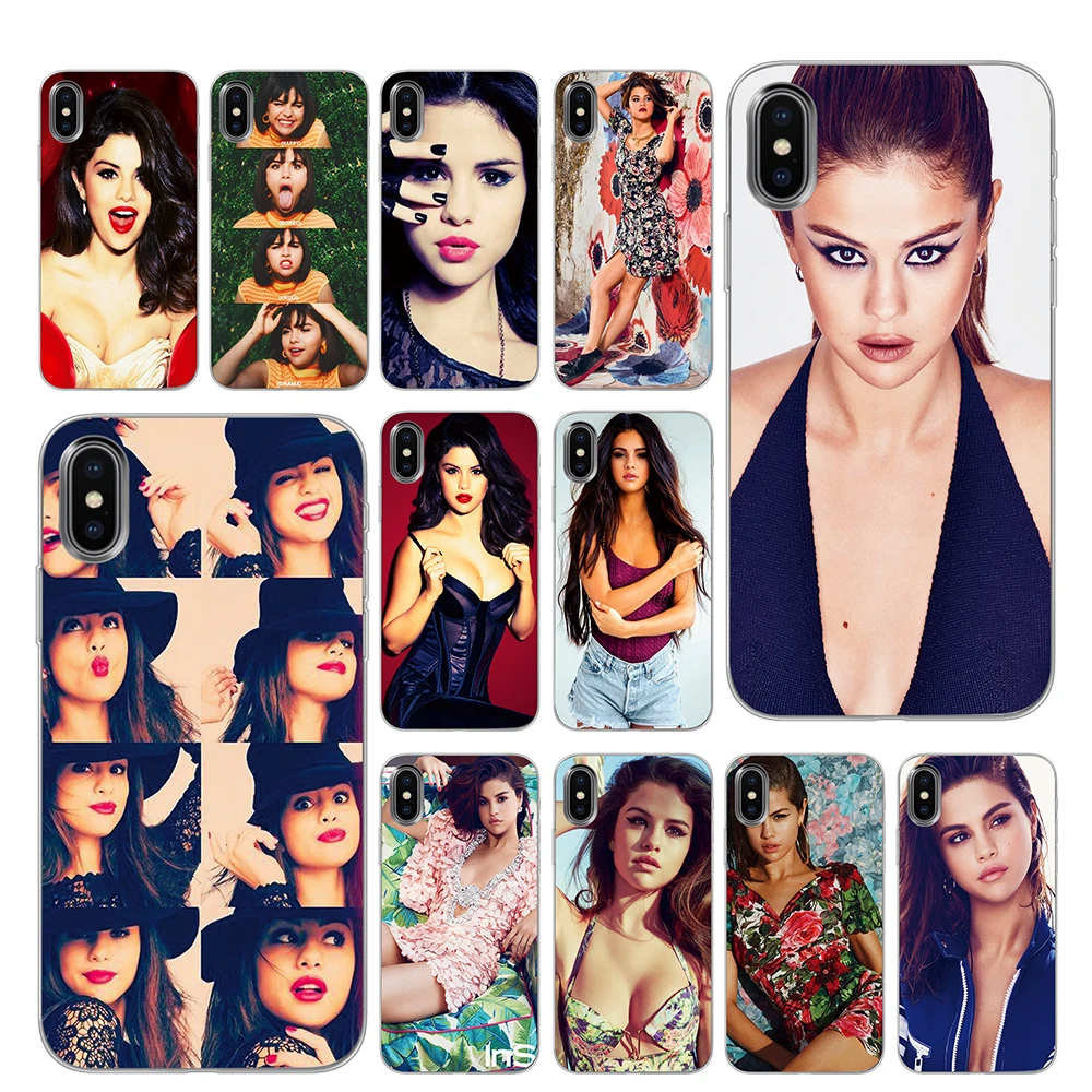 Selena Gomez черный чехол ТПУ для iPhone 5 5S 6 6s 7 8 Plus X XS XR 11 Pro Max | Мобильные телефоны и