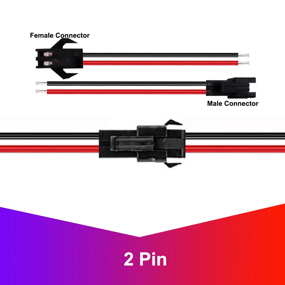 2pin 3pin 4pin 5pin 6pin JST LED Connectors Male And Female Connector Wire cable For Led Strip Light Lamp Driver CCTV wire connector terminals wire connector electrical connectors led strip connectors led connectors electrical connector cable connector
