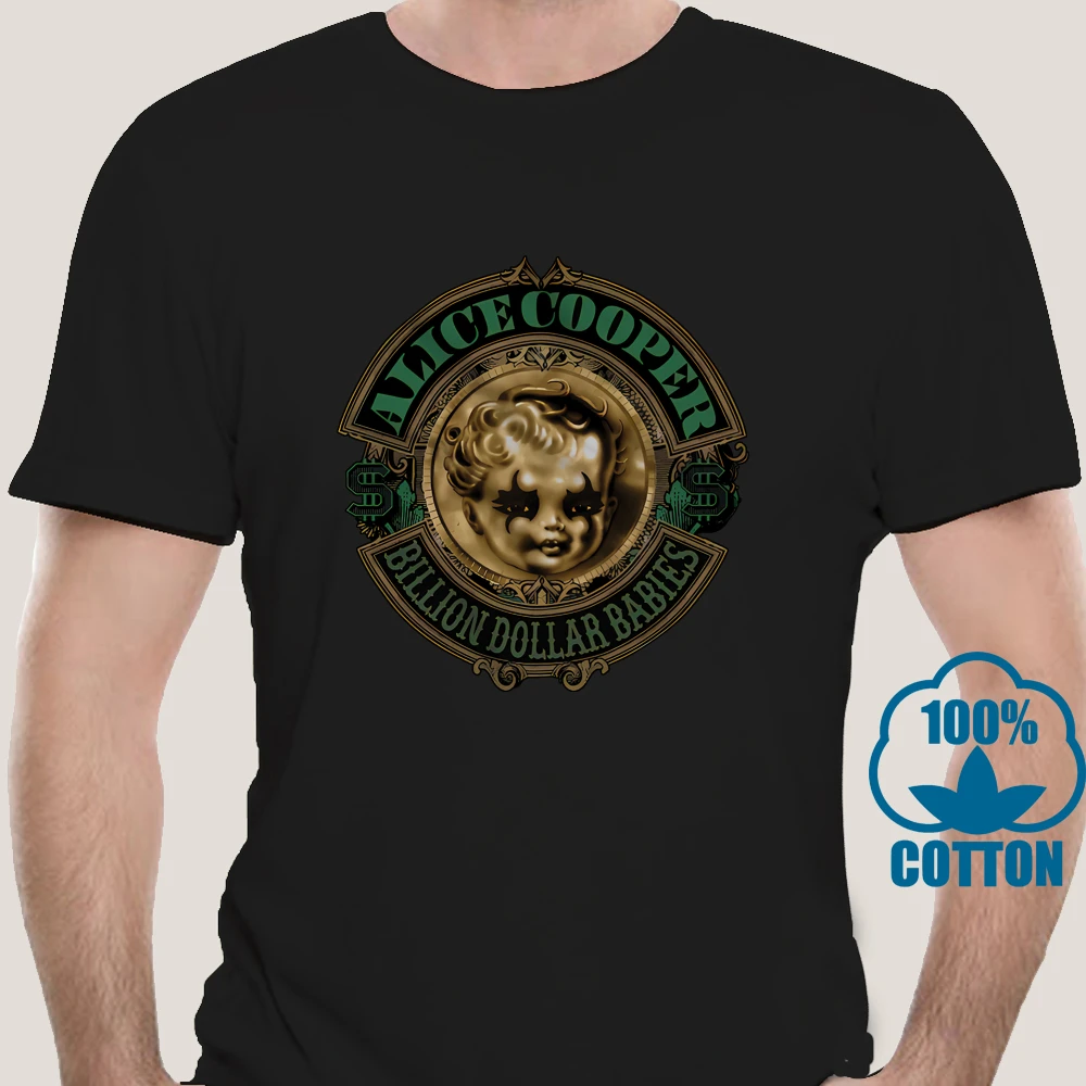 Camiseta Oficial De Alice Cooper Novedad 5034d Ropa Para Bebes Rock Metal Camisetas Aliexpress