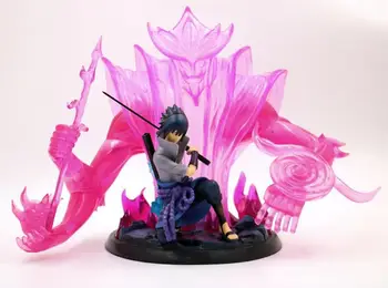 

2019 New Anime Naruto Shippuden Susanoo Uchiha Sasuke Seductive God of Valor Battle GKPVC Figure Model Collection Toy Doll gifts